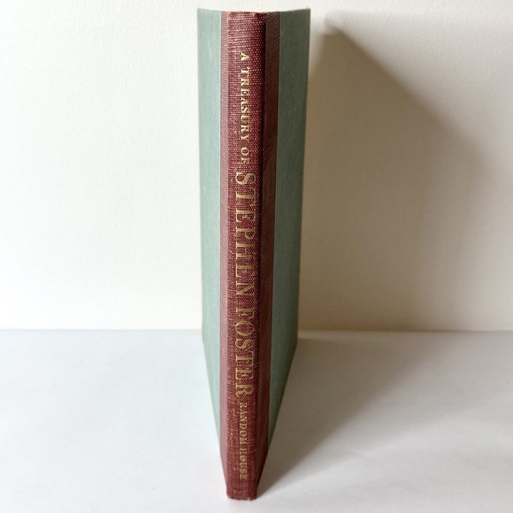 First Printing, A Treasury of Stephen Foster, Music HC 1946 Illus William Sharpe - Picture 2 of 10